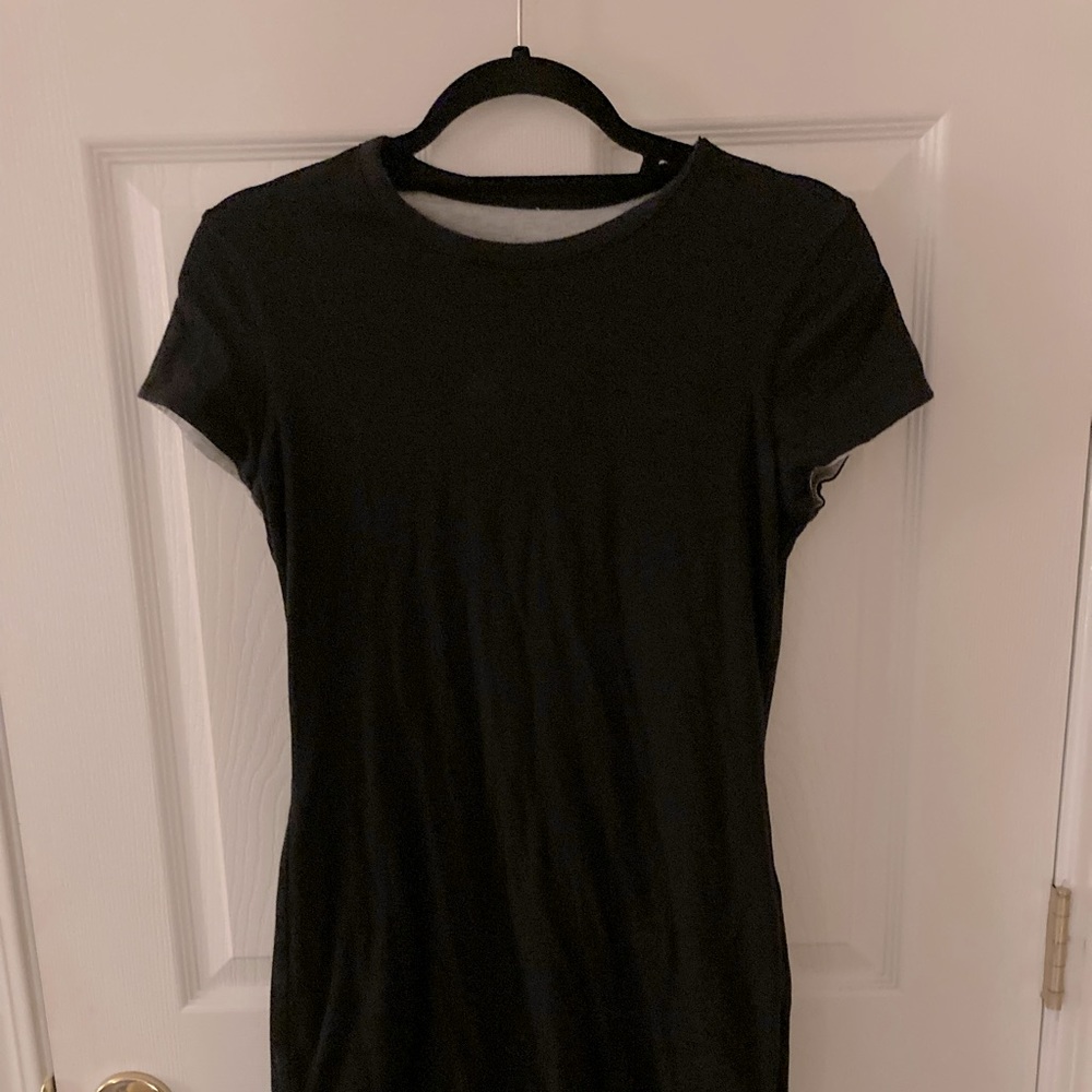 Athleta Destina Reversible Dress Grey/Black Size S